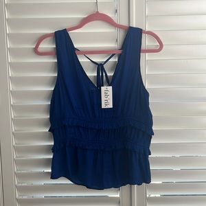 Fab’rik Blue Tank Sz M